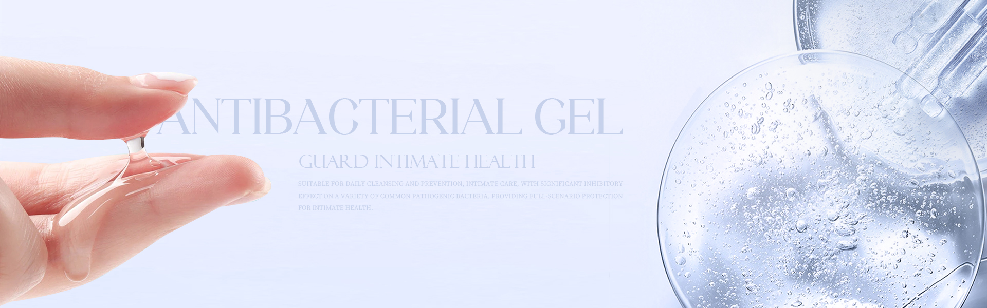 Gel antibacteriano de iones de plata